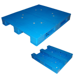 Plastic Pallet Manufacturer - OEM/ODM Hygienic Moisture-proof 4-Way Entry Pallet