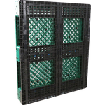 Plastic Pallet Manufacturer - OEM/ODM 12001000mm Full Perimeter Base Pallet