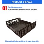 Foldable Plastic Crate Manufacturer - OEM/ODM Stackable Transport Storage Crate
