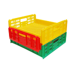 Plastic Bread Crate Manufacturer - OEM/ODM HDPE Food Grade Collapsible Storage Box