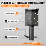 Winch Mount Factory - OEM ODM Universal 2" Receiver Hitch Mount