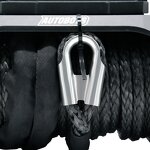 Electric Winch Supplier - 13500LBS 12V 24V Synthetic Rope Mounted