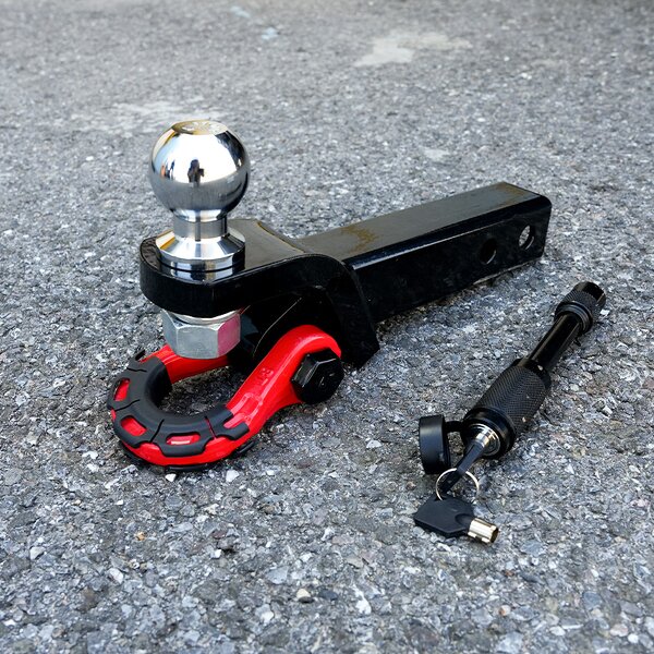 Hitch Receiver Manufacturer - Heavy Duty Forged Bow Shackle with D Ring