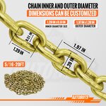 Chain Binder Supplier - 3/8"-1/2" G70 Ratchet Load Binder Kit