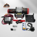 ATV Electric Winch Factory - 4500lbs Synthetic Steel Wire Rope 4x4