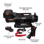 Off Road Winch Factory - 12v 24v Heavy Duty 4" Polyester Strap