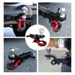 Hitch Receiver Manufacturer - Heavy Duty Forged Bow Shackle with D Ring