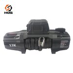 Electric Winch Supplier - 13500LBS 12V 24V Synthetic Rope Mounted