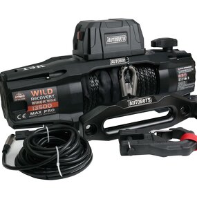 Electric Winch Supplier - 13500LBS 12V 24V Synthetic Rope Mounted