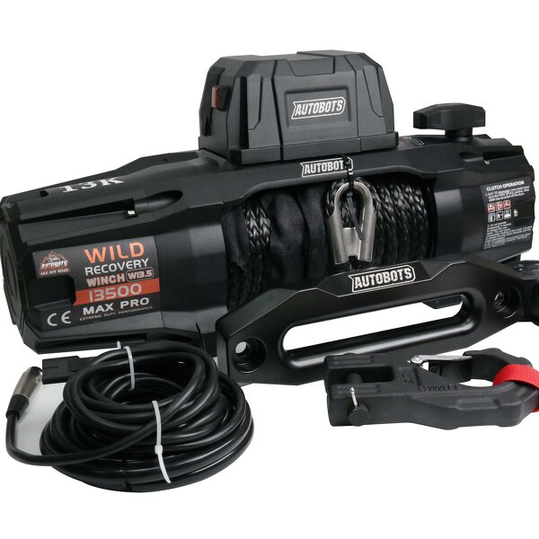 Electric Winch Supplier - 13500LBS 12V 24V Synthetic Rope Mounted