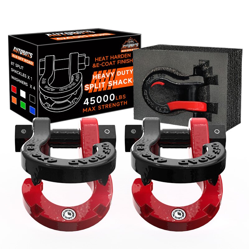 Recovery Shackle Manufacturer - Galvanized Towing Bow D Ring 8-10T