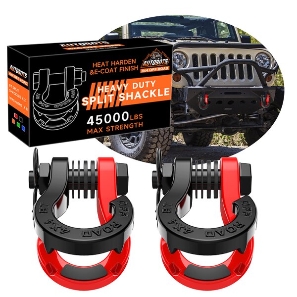Tow Shackle Manufacturer - Custom 4x4 Off-Road Split Shackle