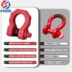 Towing Shackle Manufacturer - Forged Steel 10Ton Retractable Kit