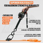 Ratchet Tie Down Strap Kit Supplier - 1"x10Ft 1800Lbs Retractable 4Pcs