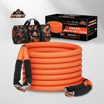 Kinetic Recovery Tow Rope Factory - Orange Heavy Duty Snatch Strap