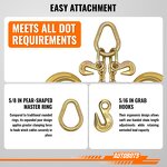 Tow Truck Chain Factory - 5/16" Yellow Galvanized G70 with J Hook