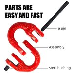 Lifting Coupling Link Factory - Drop Forged G80 Type Hammerlock