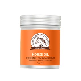 Wholesale Natural Hand Cream Anti-Wrinkle Anti-Freeze Cracking Prevent Dry Skin Moisturizing Horse Oil Hand Care Cream