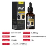 私人标签30ml草本头发护理精华液，用于头发生长