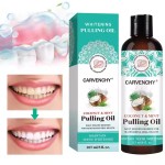 Mouthwash Fresh Breath Teeth Whitening Gum Coconut Oil Pulling Natural Peppermint Essential Oil Vitamin E Health Oral Care