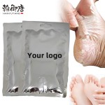 自定义标志去角质磨砂修脚水疗袜子脚剥面膜脚护理脚跟去除死皮保湿足膜