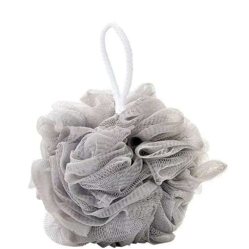 Bulk Mix Color 30g Wholesale Back Scrubber Mesh Bath Sponge Shower Ball Nylon Bath Flower