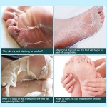 Wholesale Private Label Organic Removal Calluses Exfoliating Coconut Lemon Foot Peel Mask Peeling Nourishing Spa Peel Foot Mask