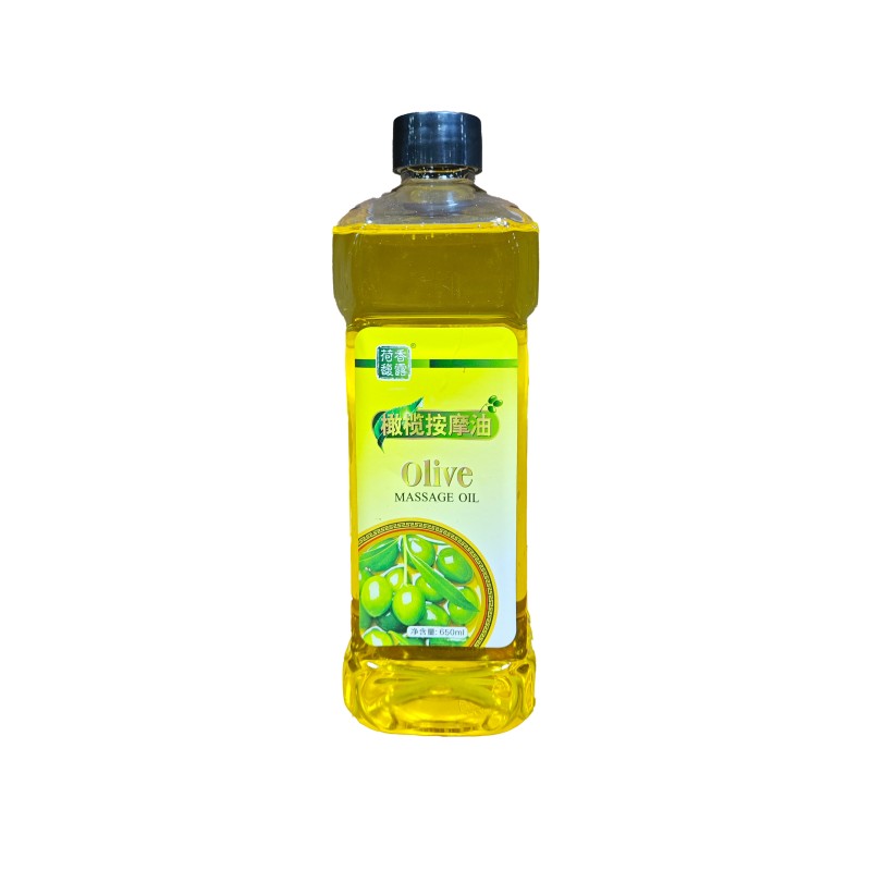650ml Olive Massage Oil Pure Natural Skincare Oil for  Whitening Essential Oil Body Care Face Body SPA Massage Nourishing Relax