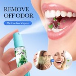 Spray Fruit Flavor Portable 18ml Oral Care Breath Spray Freshener Mint Mouth Spray for Bad Breath