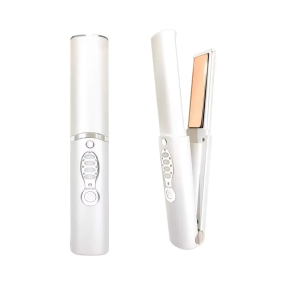 Customize Portable Electric Detangling Hair Comb Home Use Hair Wireless Cordless Hair Straightener