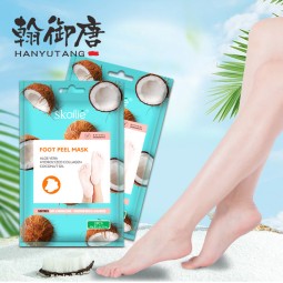 私人标签保湿足掩蔽片去角质袜子剥离皮肤护理产品