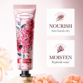 English  Geranium Hand Moisturizing Autumn and Winter Anti-Chapping Cross-Border Foreign Trade Wholesale