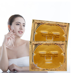 准备出货私人标签保湿保湿面部胶原蛋白水晶面膜
