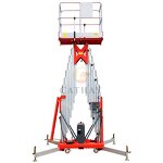 Dual Mast Lift Manufacturer - OEM/ODM 6-16m 250kg Push Around Elevador