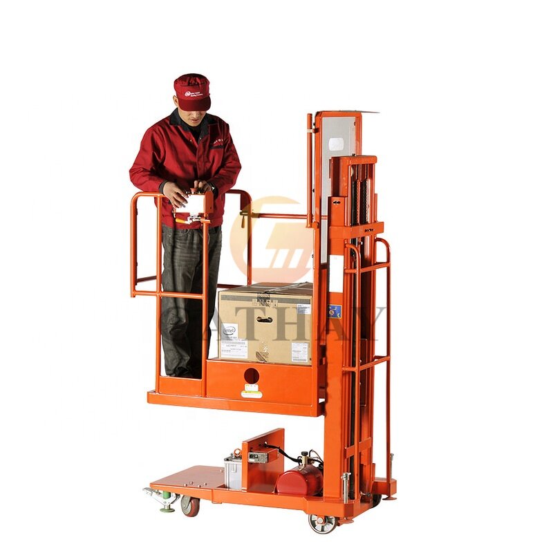 Order Picker Manufacturer - OEM/ODM 4.5m Semi-electric Push Around Picker