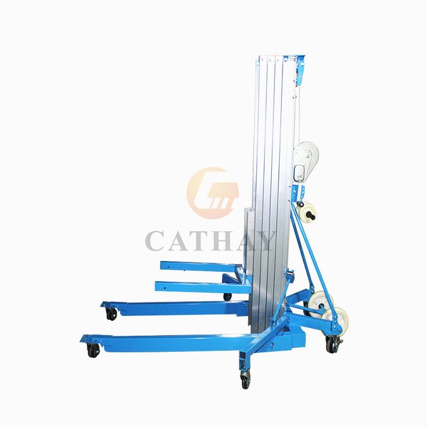 Aluminum Material Lift Manufacturer - OEM/ODM 300kg Load 6m Movable Lift