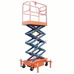 Scissor Lift Manufacturer - OEM/ODM 3.9m Cheap Small Movable Electric Manlift