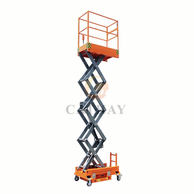 Scissor Lift Manufacturer - OEM/ODM 3.9m Industrial Residential Portable Genie
