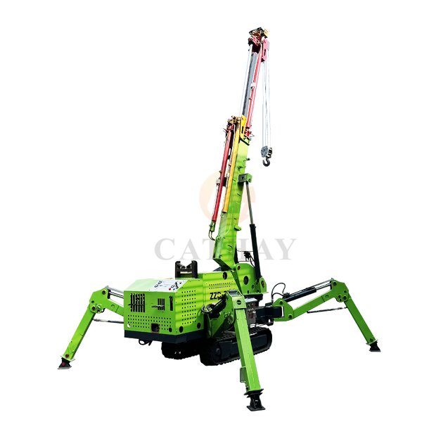Crawler Crane Manufacturer - OEM/ODM 2-15ton 6-20m Spider Tracked Mini Crane