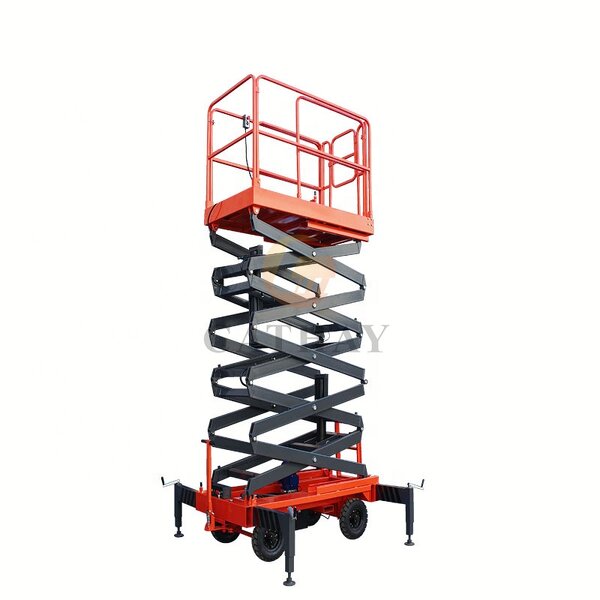 Scissor Lift Manufacturer - OEM/ODM 6-16m 450kg Towable Hydraulic Electric Lift