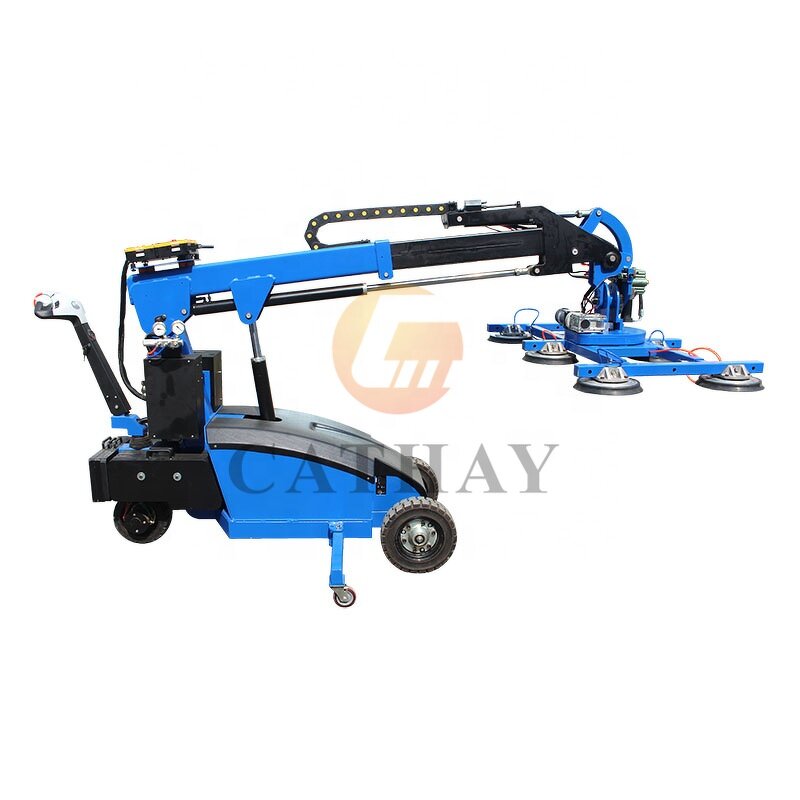Glass Lifter Manufacturer - OEM/ODM 350-800kg 3-4m Mobile Telescopic Crane