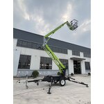 Spider Boom Lift Manufacturer - OEM/ODM 50ft Dual Power Towable Trailer Lift
