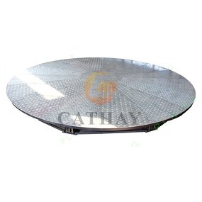 Rotating Platform Manufacturer - OEM/ODM 3-5m Small Diameter 360 Degree Car Turntable