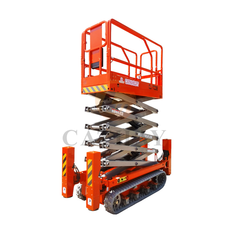 Scissor Lift Manufacturer - OEM/ODM 6-8m Crawler Electric Tracked Self Propelled