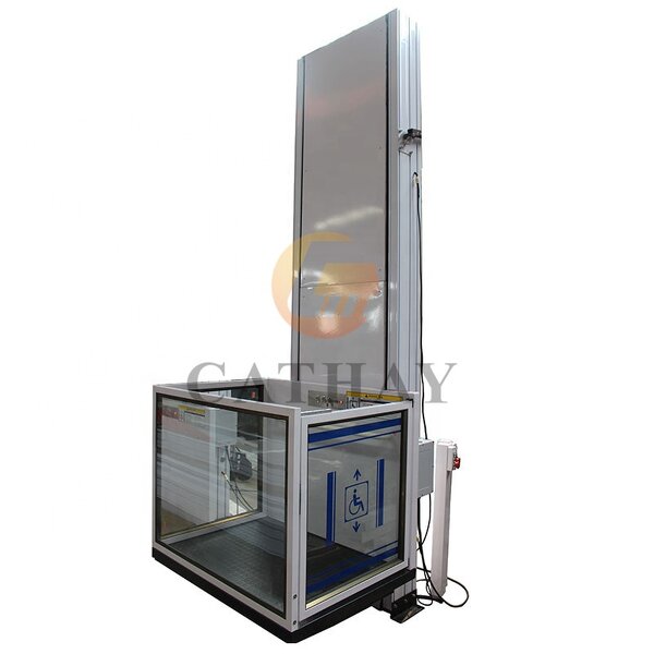 Home Elevator Manufacturer - OEM/ODM 1-15m Aluminum Wheelchair Passenger Lift
