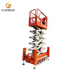Scissor Lift Manufacturer - OEM/ODM 6-8m Crawler Electric Tracked Self Propelled