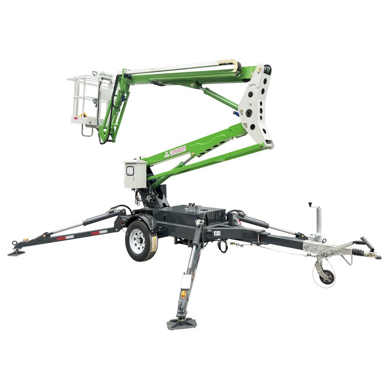 Spider Boom Lift Manufacturer - OEM/ODM 50ft Dual Power Towable Trailer Lift