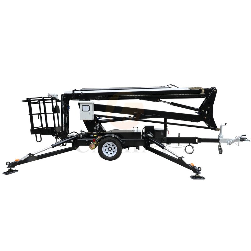 Cherry Picker Manufacturer - OEM/ODM 60ft Towable Lift for Cutting Trees
