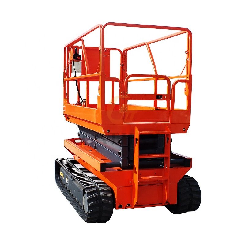 Scissor Lift Manufacturer - OEM/ODM 4-14m Rough Terrain Self-propelled Crawler