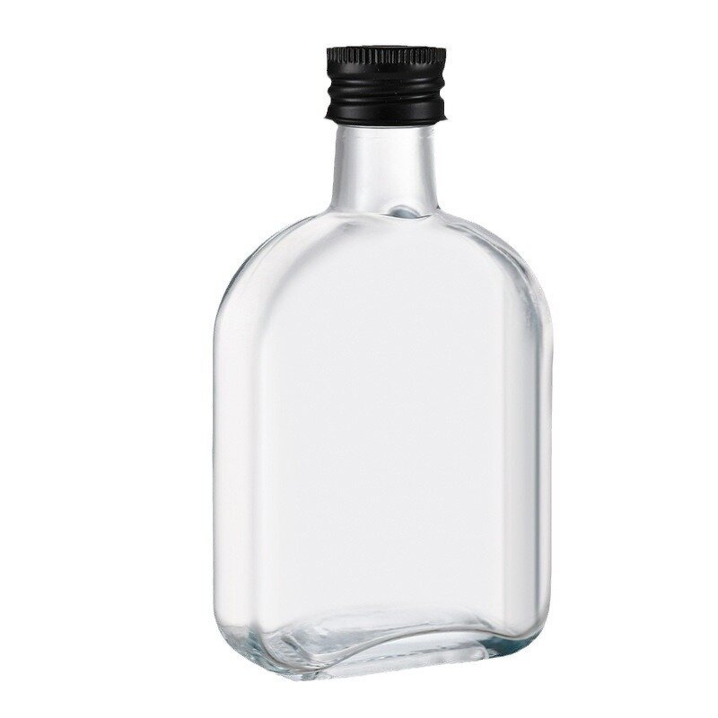 Glass Juice Bottles Supplier - Wholesale Clear Cold Press with Aluminum Cap